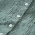 Miniatyrbilde 6 av 8: Kvinner Høst Topper Lin Button Down Løs Casual Karriere Skjorte L Khaki XXL Khaki XXL