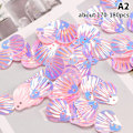 Pikkukuva 1 / 8: 1 pussi Shell Fish Scale Paljetti Eye Face Stickers Makeup Rhinest A2 onesize A2 onesize