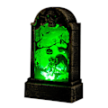 Miniatyrbillede 1 af 11: Halloween LED Lysdekorationer Lysende Gravsted Spøgelse Græskar Skelet Lanterne Gyser Natlys Fest Dekoration null - Sort Kat