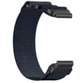 22 mm:n nailonranneke Garmin Instinct Crossover Solar -kelloon Blue