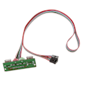 Miniatyrbillede 1 af 7: USB Lydport Mikrofon Hovedtelefonkabel 2 USB PC Kabinet 6,8 cm Frontpanel USB Audio Jack Porte Mikrofonkabel