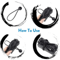 Miniatyrbilde 5 av 5: 16 stk Tarp Bungee Ball Bungee Bungee Bungee Gummi Bungee Cord f