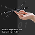 Miniatyrbild 5 av 5: Fingerspinnande penna Dekompression Roterande penna Färgglada LED-lampor Bra balansprestanda för studentbarn vuxenpresenter null - A