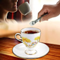 Miniatyrbillede 3 af 5: Sukkerpincet, miniserveringsklemme i rustfrit stål Cube Is-klemmer Sølv Perfekt til Tea Party, Coffee Bar (2 stk, Sølv)