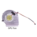 Miniatyrbild 2 av 5: CPU GPU-fläkt för MSI GE72 GE62 PE60 PE70 GL62 GL72 2QD 2QE 2QF 007X 053X 216XCN Kylare PAAD06015SL DC5V 0,55A Kylare GPU