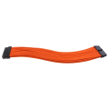Pikkukuva 3 / 11: ST 18AWG Nylon-päällysteinen PSU-virta ATX 24Pin / 8P (4+4P) EPS PCI-E 8Pin / 6P PCI-E -sarja 30cm kaapeli Pinkki