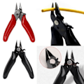 Miniatyrbillede 3 af 5: 5 stk Trådklemmer Kutter DIY Tang Elektronisk Tang Diagonal Trådskærer Værktøj Sort