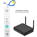 Miniatyrbild 5 av 5: Wifi Smart Strömbrytare Energimätare Switch DIN-skena för Ewelink APP Trådlös Kontroll AC230V 1P 63A