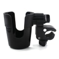 Miniatyrbilde 1 av 11: Babykoppholder Barnevogn Sykkel Stroller Bærbar Sklisikker Justerbar Flaskeholder 360 Rotatable Stroller Tilbehør