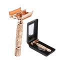 Miniatyrbillede 1 af 4: Rose Gold Safety Razor | Sikkerhedsbarbermaskine