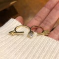 Miniatyrbilde 4 av 5: Ny stil Cupid-Hjerte-Pil Ringer for Kvinner Justerbar To Fingre Ring Zirkon Berlock Smykker for gaver til bryllupspar
