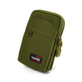 Miniatyrbillede 1 af 5: Dobbelt lag EDC Molle taske udendørs militær talje Fanny Pack Me Army grøn