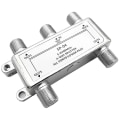 Miniatyrbillede 2 af 5: 4-vejs koaksialsplitter til HDTV, satellit, højhastighedsinternet, forstærker, antenne
