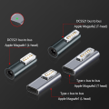 Pikkukuva 2 / 5: Kannettava muuntotyyppi C/DC5.5 Magneettinen PD-sovitinliitin Muunna väri Type-C magsafe2:ksi color Type-C to magsafe2