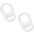 Miniatyrbillede 1 af 5: 2 stk silikone ringadapter, sutteklipsadapter, til sut