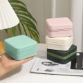 Miniatyrbilde 4 av 7: 1. enkeltsjikts oppbevaringsboks for damer Reisesmykkeetui Classic A8 ONESIZE A8 ONESIZE