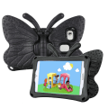 Pikkukuva 1 / 5: Butterfly Samsung Galaxy Tab A7 Lite 8.7 T220/t225 2021 -kotelo, Lapsiystävällinen, Eva Soft Foam -materiaali, Paksut neljä kulmaa, Kamerasuoja, Iskunkestävä Musta Black