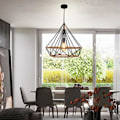 Miniatyrbilde 5 av 5: Retro glødelampe, E27 Retro glødelampe Led Retro belysning Retro glødelampe Led Antik Retro dekorativ glødelampe 6W Tan