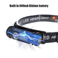 Miniatyrbilde 4 av 5: 6000 lumen LED-hodelykt XPE+COB Hodelykt Lommelykt