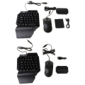 Miniatyrbillede 2 af 11: Mobil Controller Spil Tastatur Mus Konverter til PUBG Controller Gamepad USB Forlænger til Android Mobiltelefon null - C