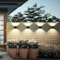 Miniatyrbilde 3 av 5: Sensor LED utendørs vegglampe Justerbar utendørslampe Veranda lampe Utendørs vegglampe, 12w eksteriørlampe, Ip65 vanntett