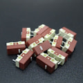 Miniatyrbild 9 av 9: 14-knappars Arcade Joystick Fight Stick Mekaniska Knappar Spelkontroll för Hitbox PC null - Transparent vit ke