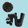 Miniatyrbilde 4 av 11: Babykoppholder Barnevogn Sykkel Stroller Bærbar Sklisikker Justerbar Flaskeholder 360 Rotatable Stroller Tilbehør