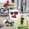 Miniatyrbilde 5 av 5: Set - Inline-kneepads for kids - [HK] Red