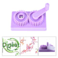 Pikkukuva 6 / 8: 1XCrimper Crimpverktyg för papper Quilling Papperhantverk DIY Quil Lila one size Purple one size