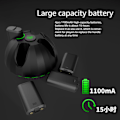 Miniatyrbild 2 av 5: Kontrollenhet Laddningsstation med batteripaket, 4 i 1 snabbladdarställ + 4x 1100mAh batterier för XB Black