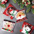 Miniatyrbild 2 av 5: 100ST/Pack Julbakspåse Självhäftande jul 4