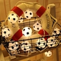 Miniatyrbillede 4 af 4: Fodboldslyng, LED-fodboldformet replampe, sjov snor