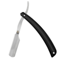 Miniatyrbilde 3 av 6: Barberblad Barberhøvel Rustfritt Stål Salong Foldbar Barbering Hårklippere++/