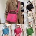 Manchester Axelväska för Kvinnor Flickhandväskor Crossbody Väska black