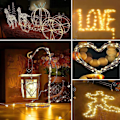 Miniatyrbillede 4 af 5: Lysstreng, 22m 200led USB Led Lysstreng Julelys Fe Lysstreng Ip65 Vandafvisende Lysstreng Gratis fragt