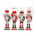 Pikkukuva 1 / 8: 12,5 cm miniatyyri Pähkinänsärkijä Nukke Koristeet Työpöydän Koristelu satunnainen väri 1 kpl random color 1PC