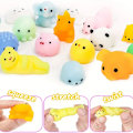 Miniatyrbilde 2 av 6: 20 stk Mini Squishy Leksaker for barn - Tilfeldige Dyr Mini Squishes - Bursdagsgave