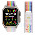 Miniatyrbild 1 av 7: Trailrem för Apple Watch Ultra 2 band 49mm 44mm 45mm 40mm 41mm 38mm 42mm 45 44 mm armband iWatch series 8 9 7 6 5 3 se Pride Edition Pride Edition 38 40 41mm