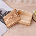 Miniatyrbild 5 av 11: Handgjord trälåda med lock Förvaring för etui Diverse arrangör 2 storlekar 1