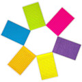 Pikkukuva 3 / 5: 6 kirkasta väriä Sticky Tabs, 50 arkkia per pakkaus, Sticky Notes Set Super Sticky, Sopii toimistoon, kotiin, opiskelijoille ja kokouksiin.