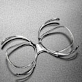 Pikkukuva 5 / 5: Laskettelulaseihin tarkoitettu Myopia Frame -lisäke, optinen sovitin, joustava, resepti, läpinäkyvä, one size Transparent onesize