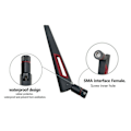 Miniatyrbillede 3 af 5: 2 stk. High-gain Router Antenn Sma 10dbi Interface Dual-band Antenn Wireless