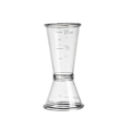 Miniatyrbillede 3 af 8: Jigger Single Double Shot Cocktail Vin Kort Drik Størrelse Kop S / L Bar Fest Transparent - 20cc~40cc