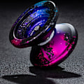 Miniatyrbild 6 av 8: Metalllegering Aluminium Yoyo Professional med 10 Kula kk-lager C one size C one size