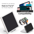 Miniatyrbild 4 av 5: Power Hållare Base Laddningsställ för Apple-Watch 1/2/3/4/5/SE Dubbel Smartwatch Dockningsfäste