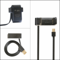 Miniatyrbilde 5 av 5: Strømadapter Bærbar Stativ Base USB Ladingkabel Holder Passer for Vivoactive for HR Smartwatch Dokkingsstasjon