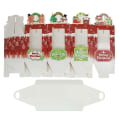 Miniatyrbilde 5 av 5: Julekakebokser Fönster Face Cup Cake Display Box Muffin 12PCS