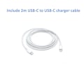 Miniatyrbillede 2 af 5: USB C Oplader 30W 60W 87W 96W Strømadapter Kompatibel til MacBook Pro 16 15 13 Tommer Ny Air 13 Tommer 2020/2019/2018 Kompatibel med Type C PD