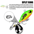 Miniatyrbillede 5 af 5: 2 stk Metal Fiskebete VIB Lure 14G5 5 14g5