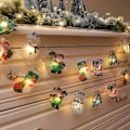 Miniatyrbillede 3 af 5: Julbelysning String Led Rum Dekoration Julgran alltid ljus